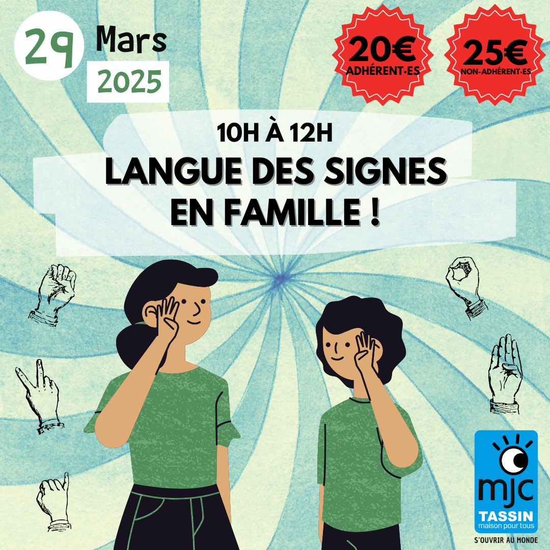 Langue des signes en famille