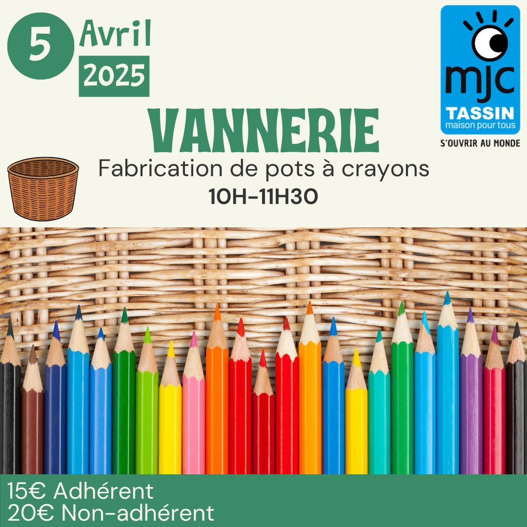Initiation à la vannerie (adultes-enfants)