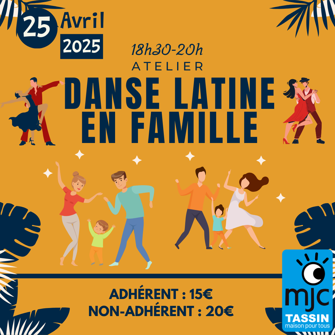 Stage danse latine en famille