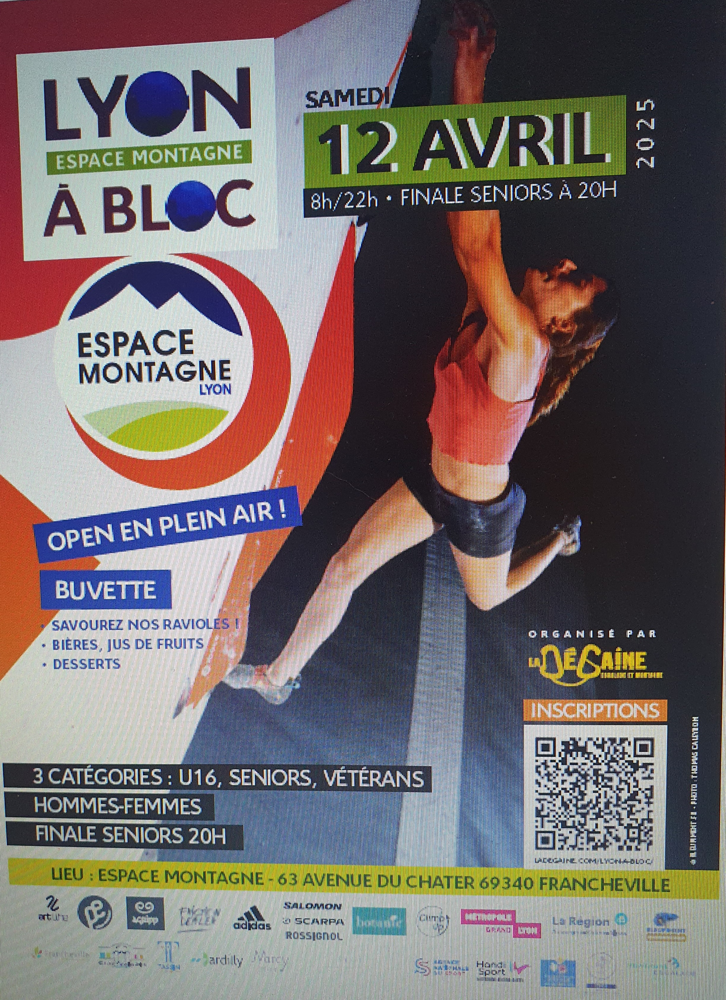 LE LYON À BLOC, UN OPEN DE BLOCS EN PLEIN AIR !