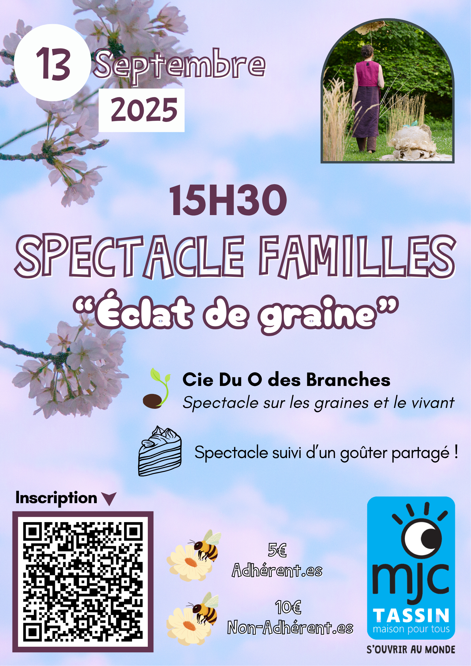 Éclats de graines · Spectacle famille