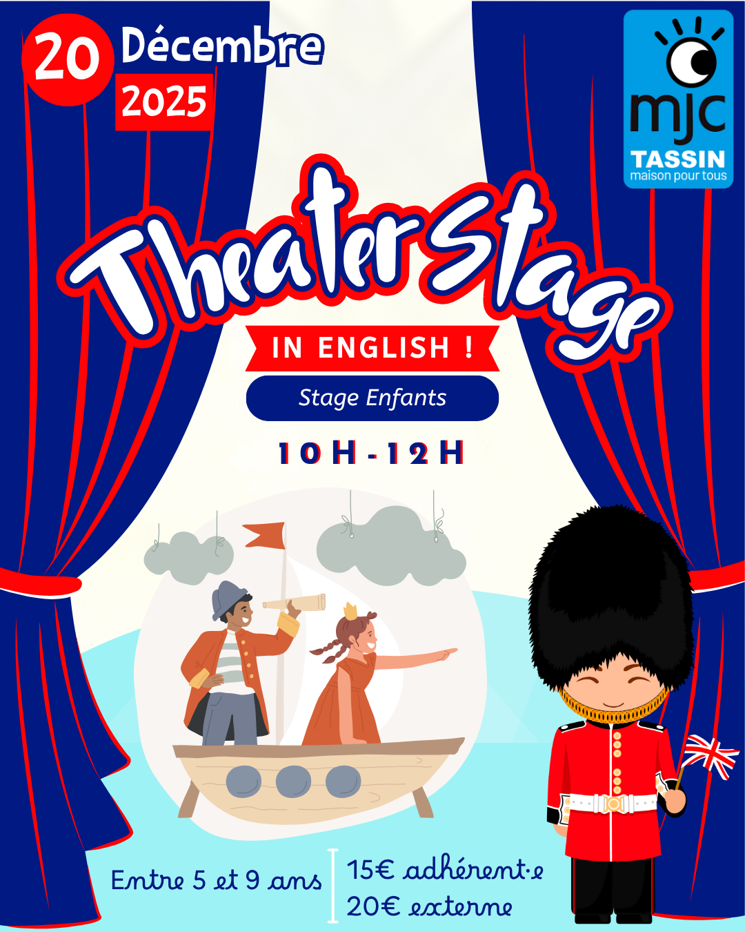 Théâtre en anglais (5-9 ans)
