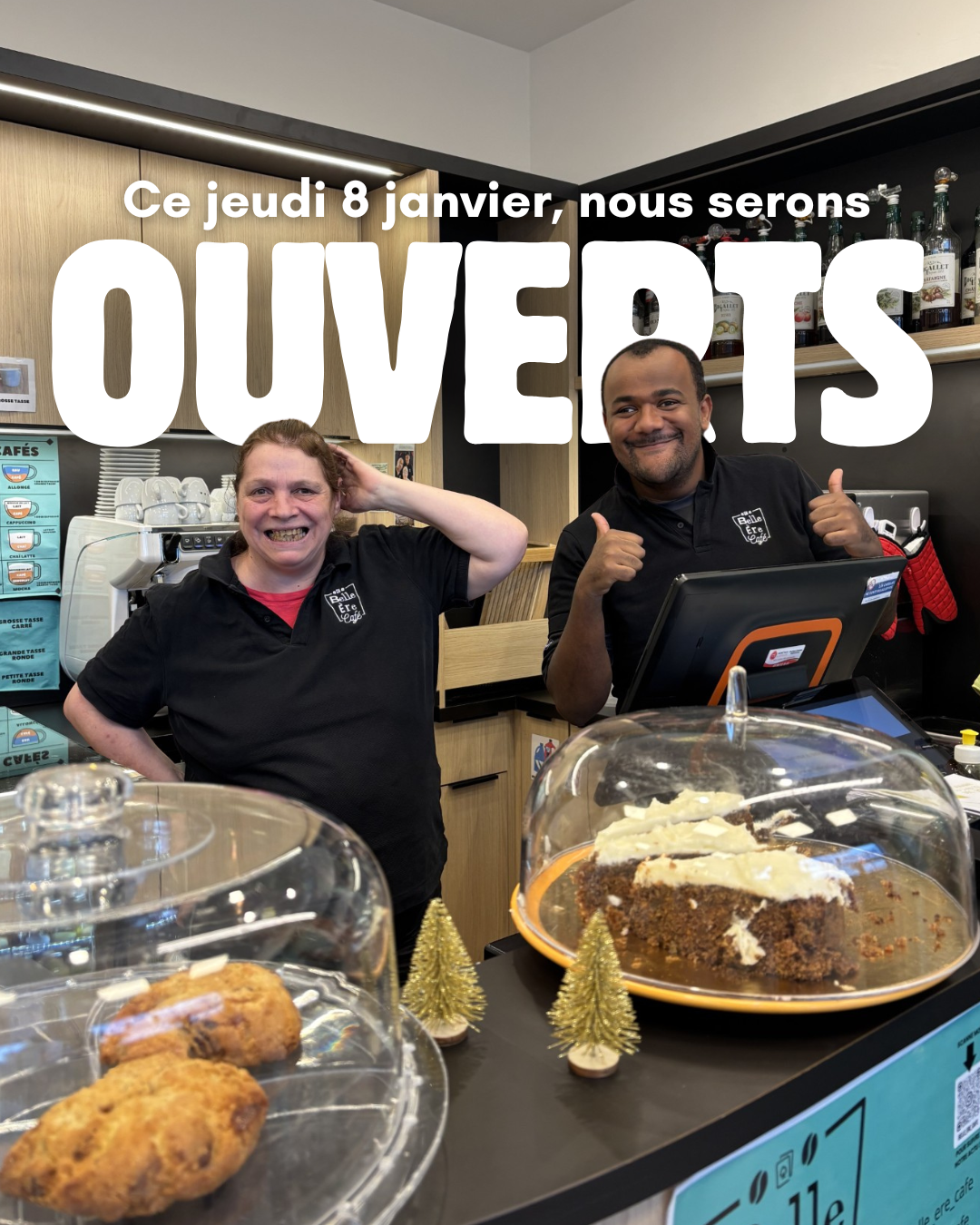 OUVERTURE EXCEPTIONNELLE / Jeudi 8 janvier 2026