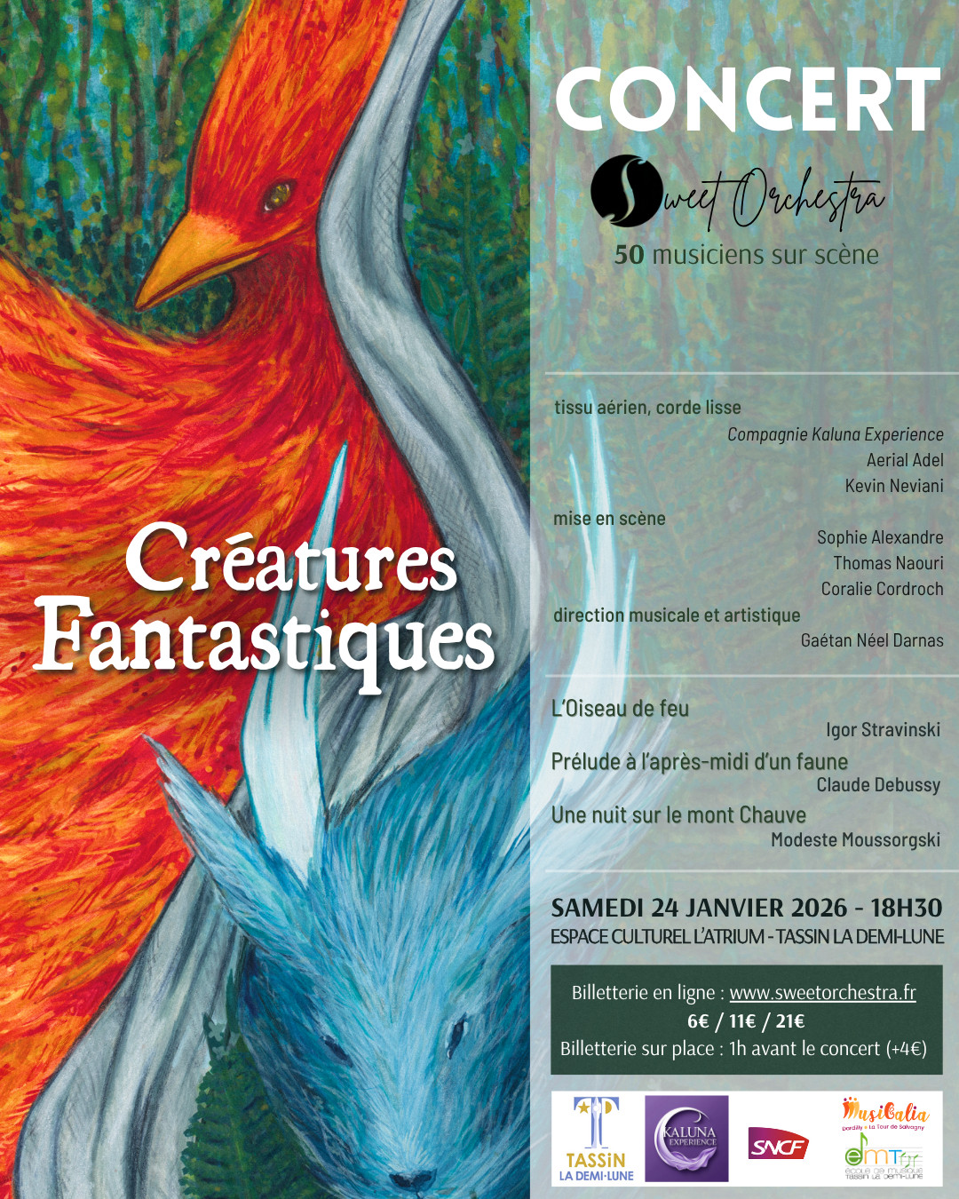 Concert - Créatures Symphoniques