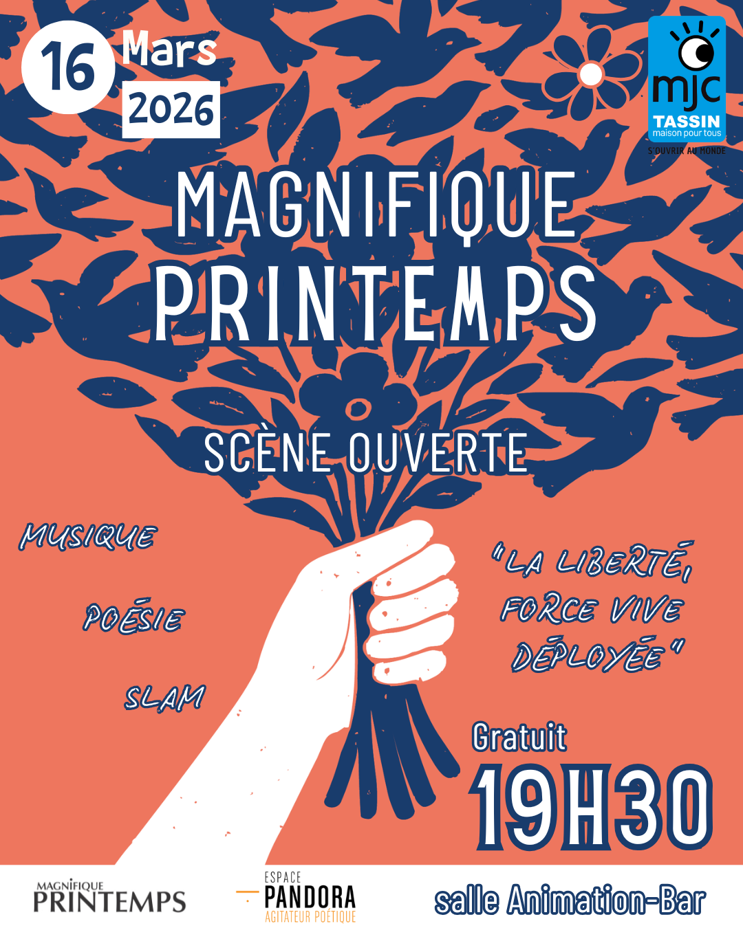 MAGNIFIQUE PRINTEMPS - Scène ouverte