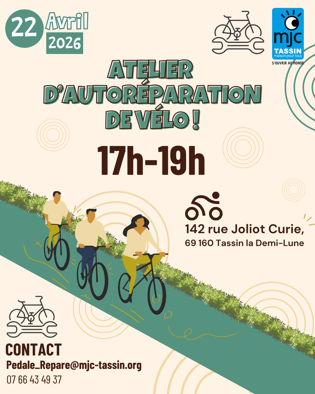 ATELIER D'AUTORÉPARATION DE VÉLO