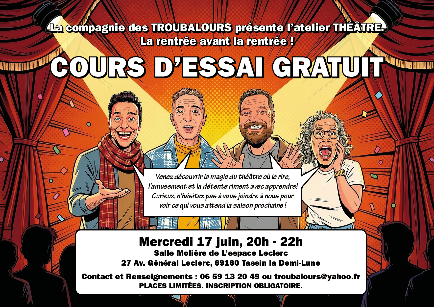 Atelier Théâtre – La Compagnie des Troubalours