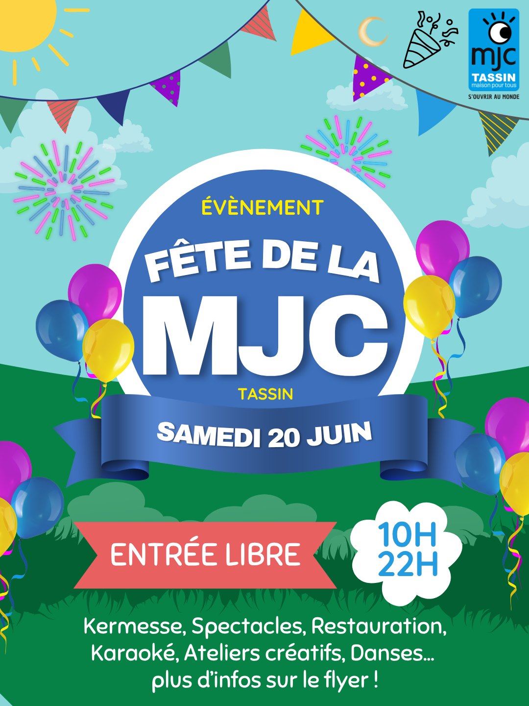 FÊTE DE LA MJC TASSIN !