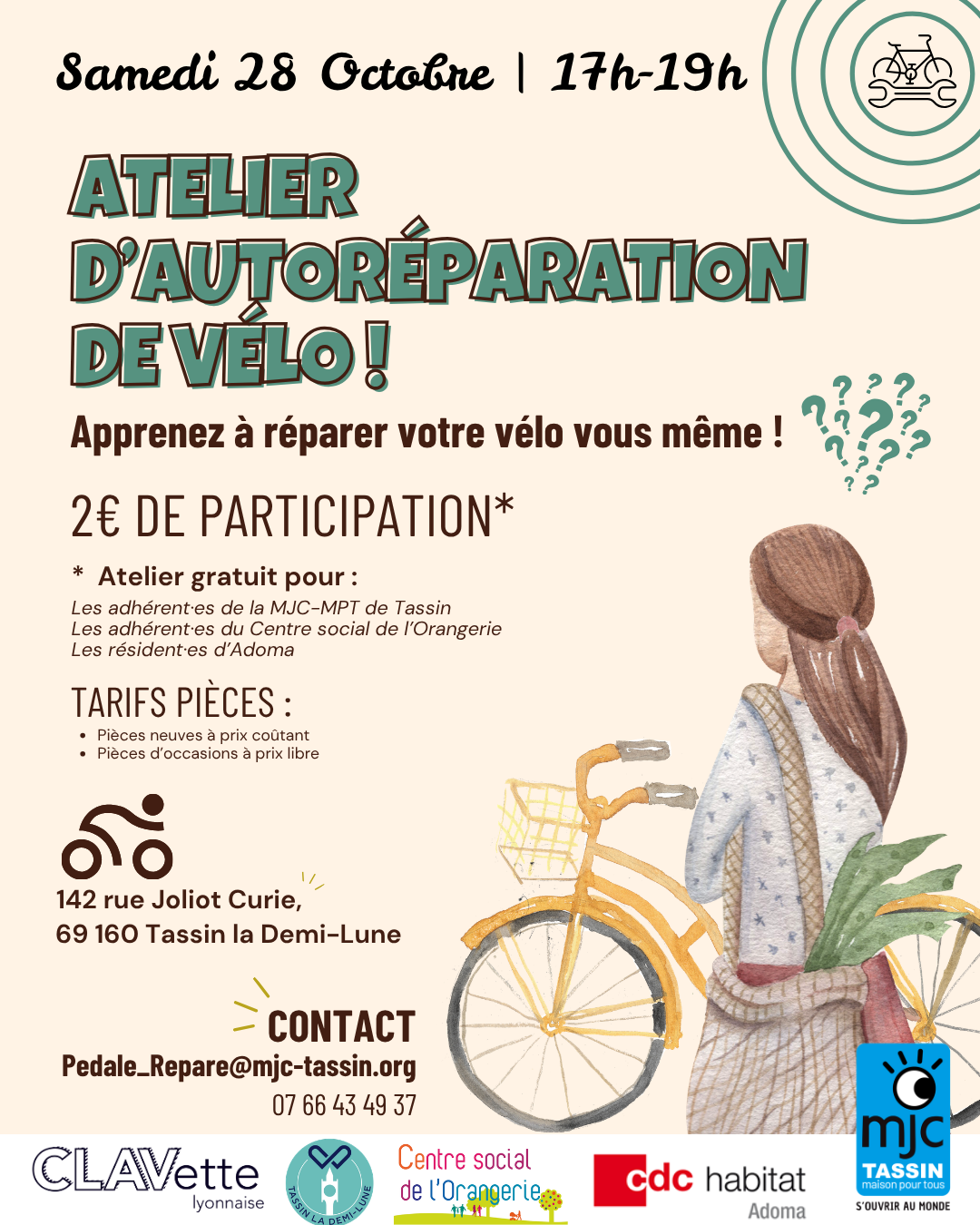 ATELIER D'AUTORÉPARATION DE VÉLO