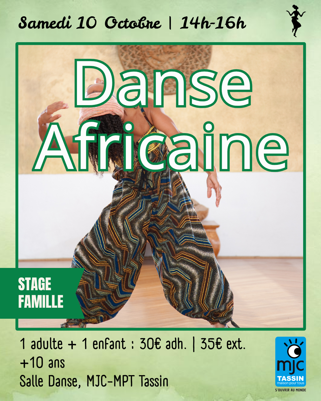 DANSE AFRICAINE EN FAMILLE