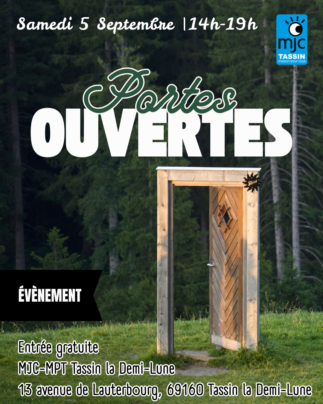 JOURNÉE PORTES OUVERTES - MJC TASSIN