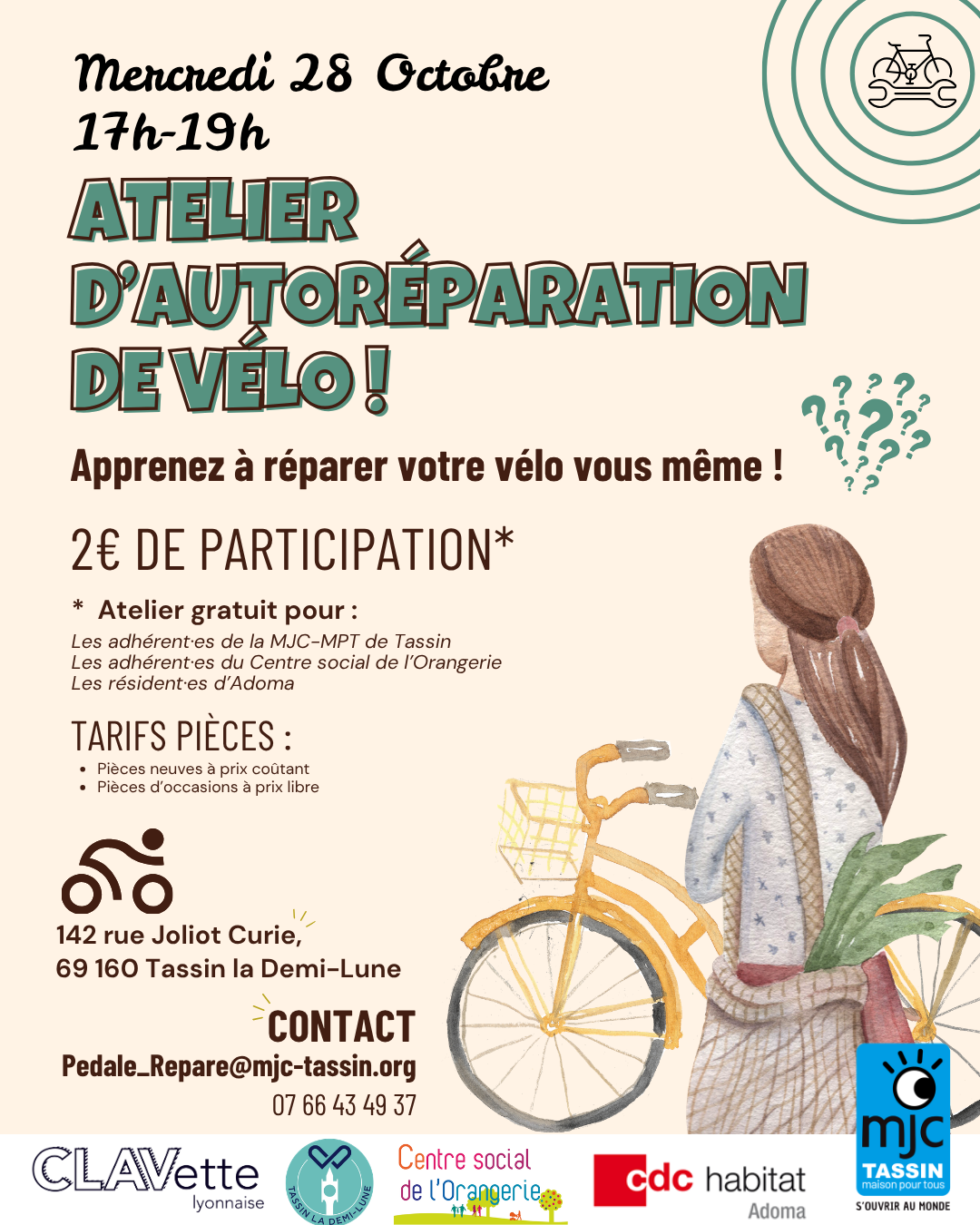 ATELIER D'AUTORÉPARATION DE VÉLO