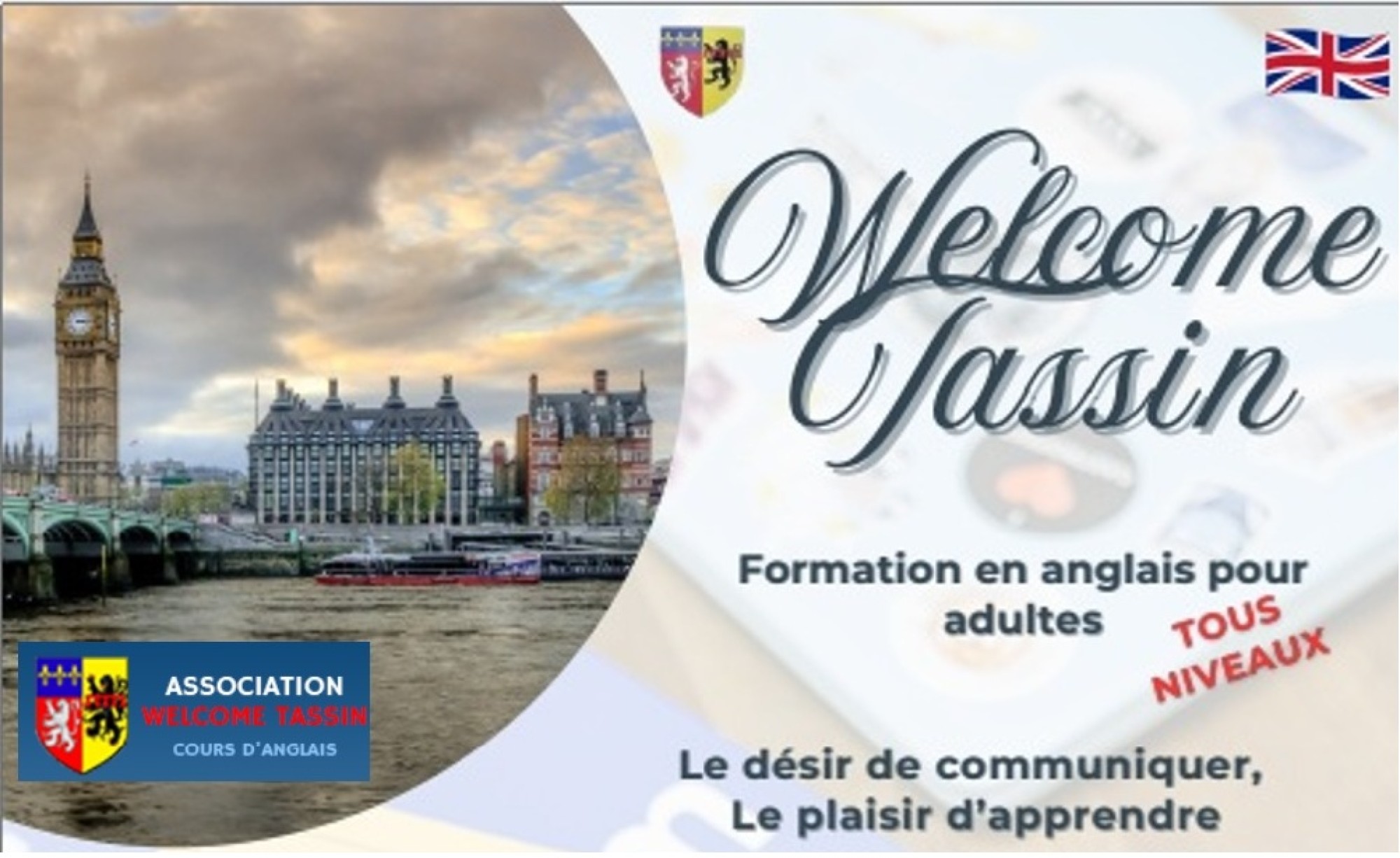 WELCOME TASSIN